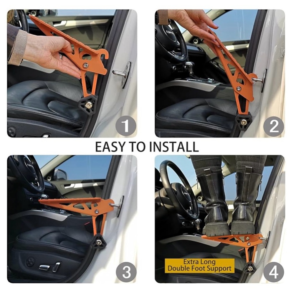 Tooenjoy Universal Fit Car Door Step. - Picture 5 of 9